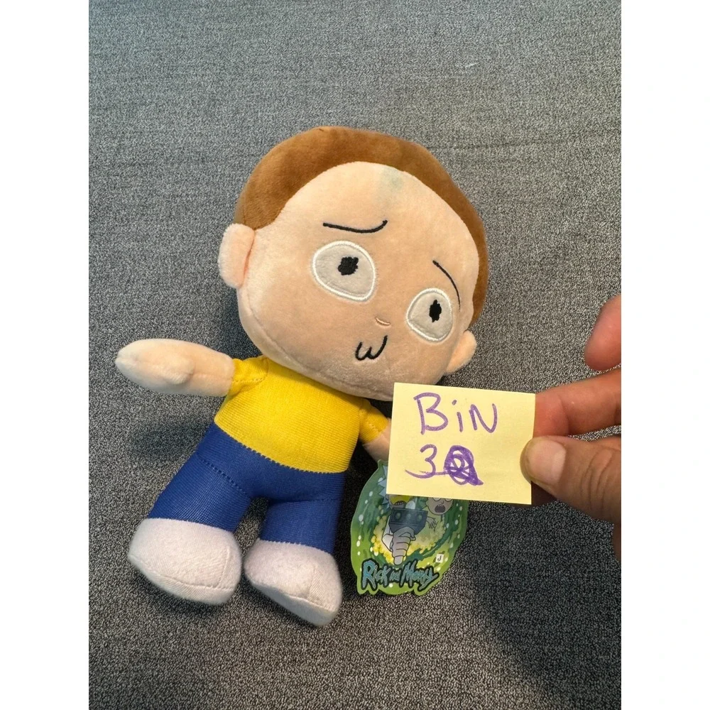 Jazwares Rick And Morty Warner Bros Morty Plush Figure Adult Swim Cartoon Toy 8